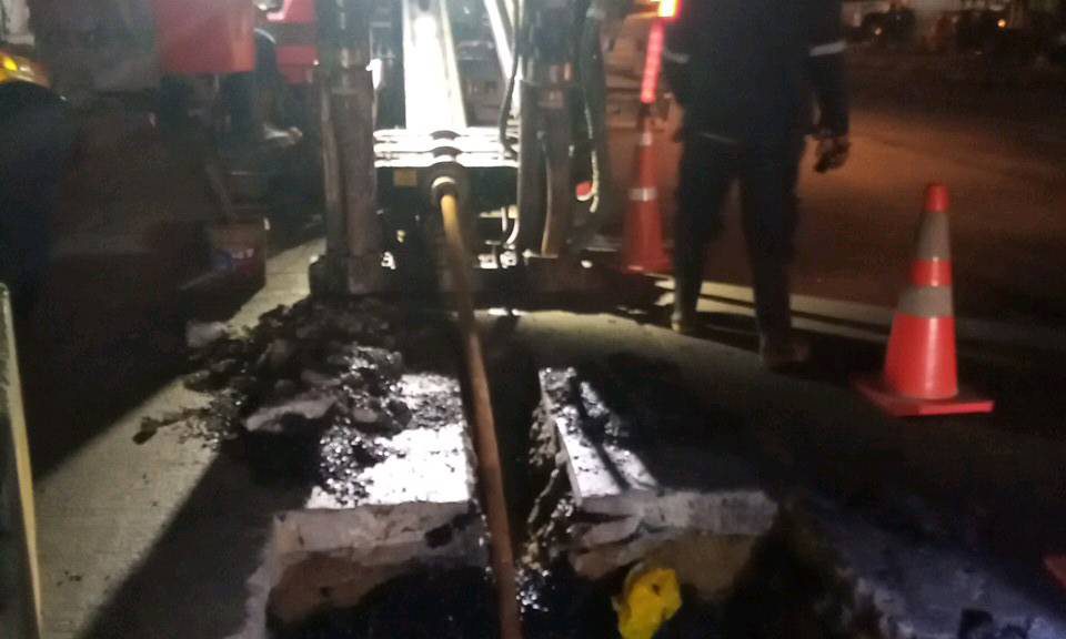 งาน HDD ถ.เทียมร่วมมิตร บ่อ HH.TRM32-HH.TRM33 (ดึงท่อ) งาน HDD ถ.เทียมร่วมมิตร บ่อ HH.TRM32-HH.TRM33 (ดึงท่อ)